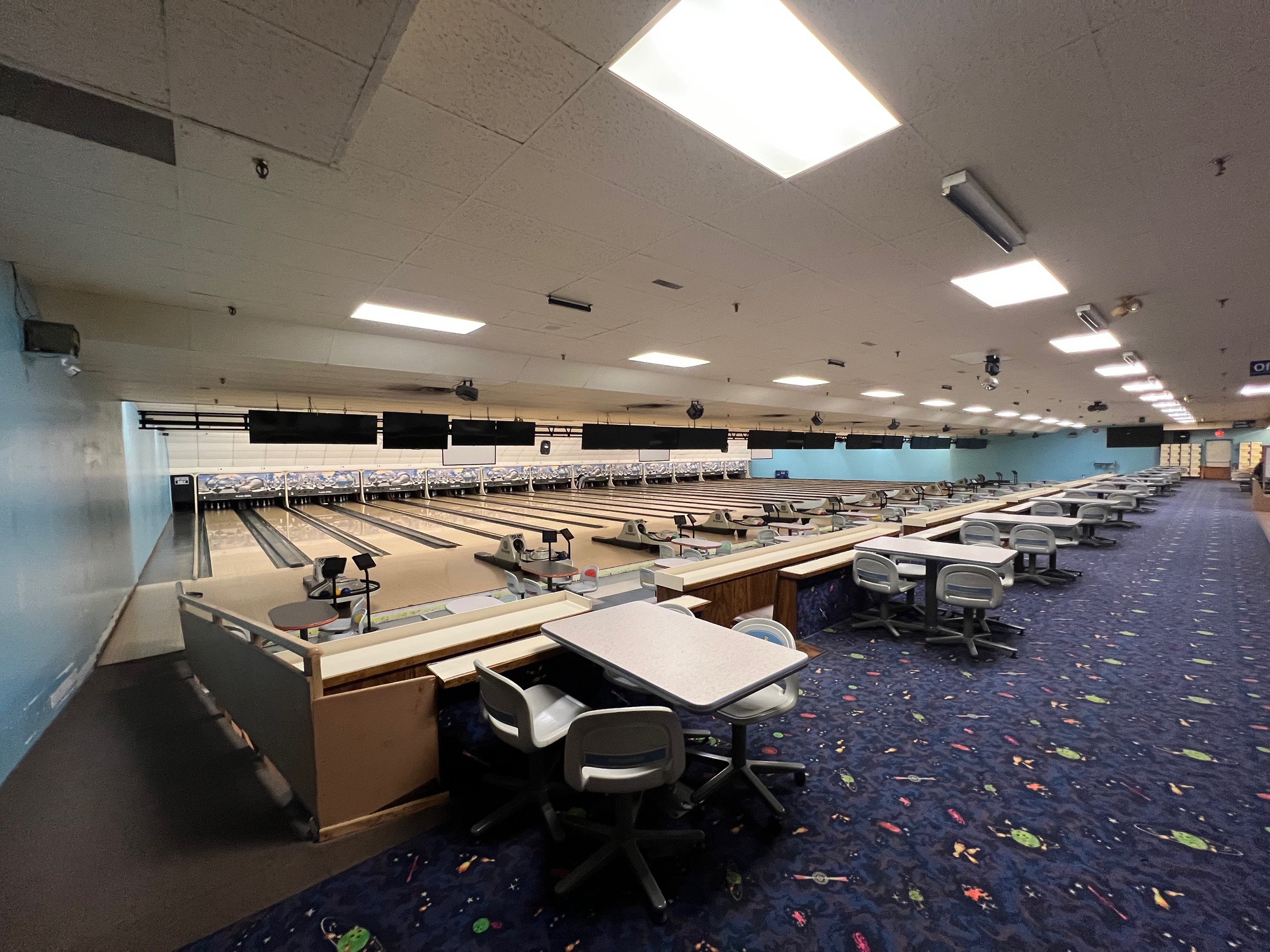 Modern Bowling Lanes